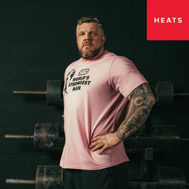 Футболка World's Strongest Man 2026 (РОЗОВАЯ)